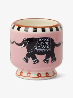 Adopo Elephant Ceramic Candle - Tobacco Vanilla