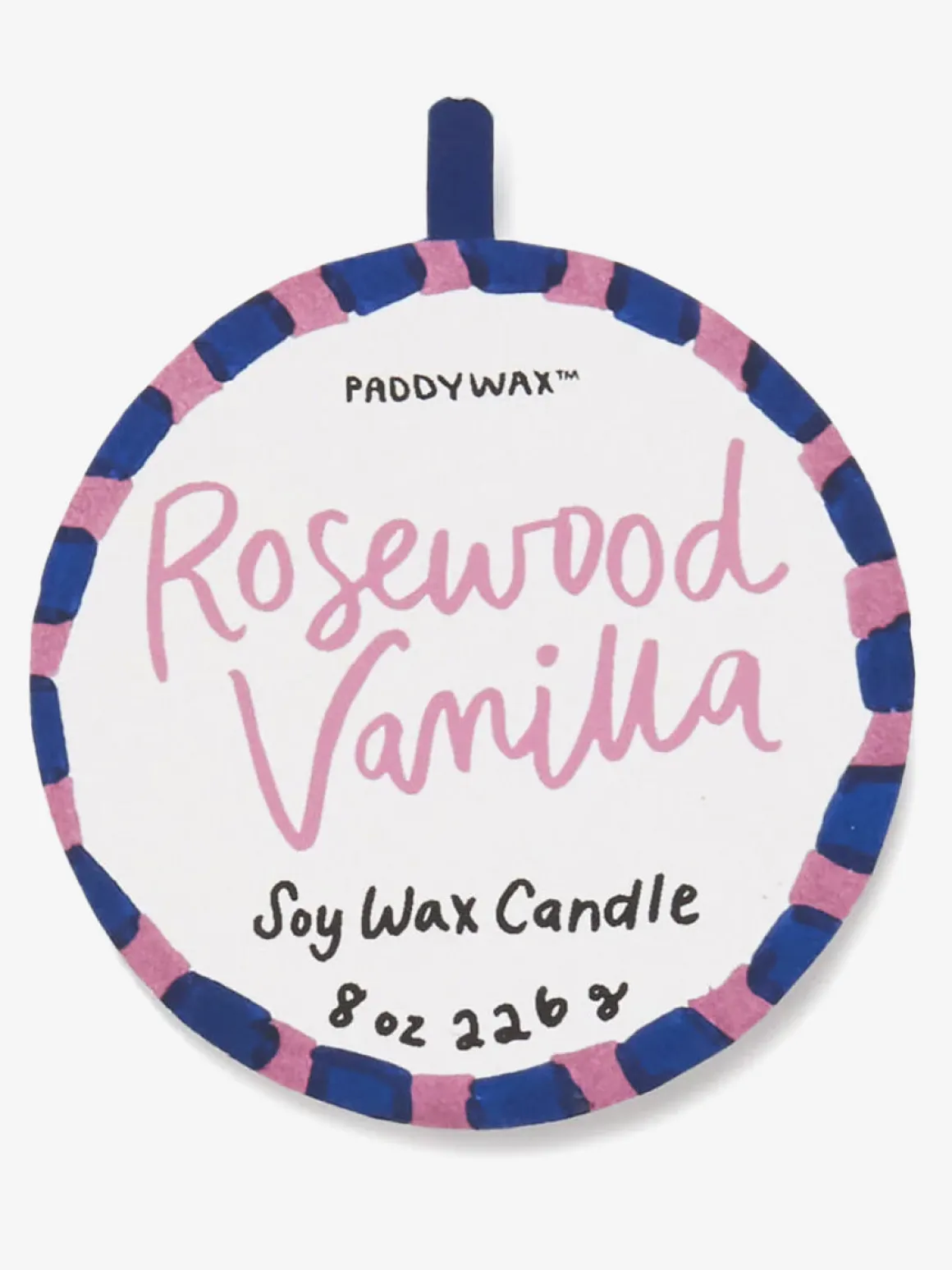 Adopo Hearts Ceramic Candle - Rosewood Vanilla