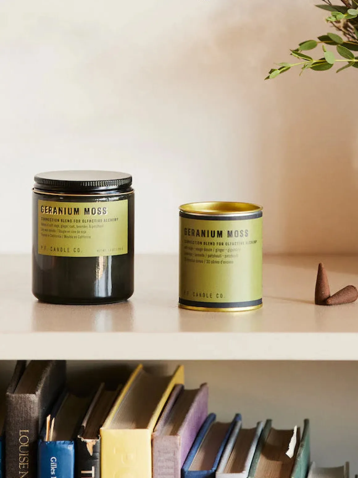 Alchemy Incense Cones - Geranium Moss