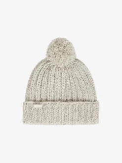 Alpine Lambswool Bobble Hat - Natural