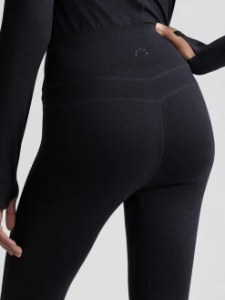 Always Warm Base Layer Legging - Black Marl