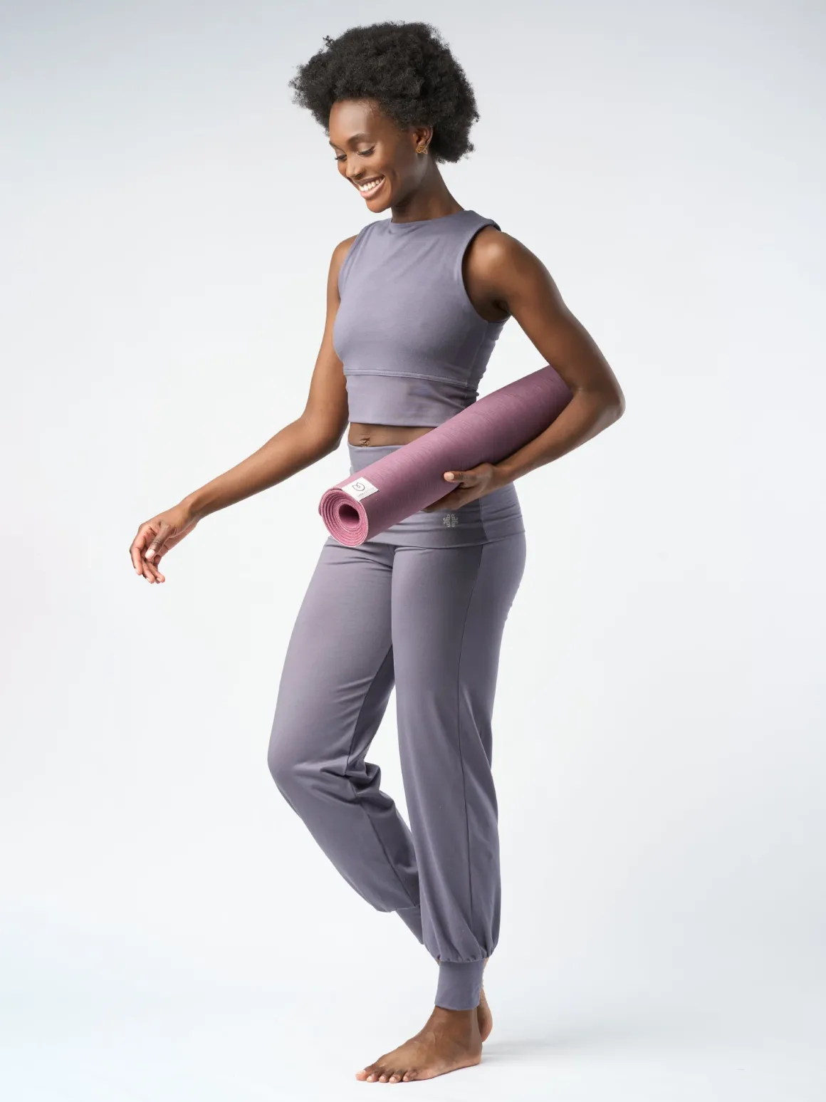 Aspire Harem Pants - Ash Grey