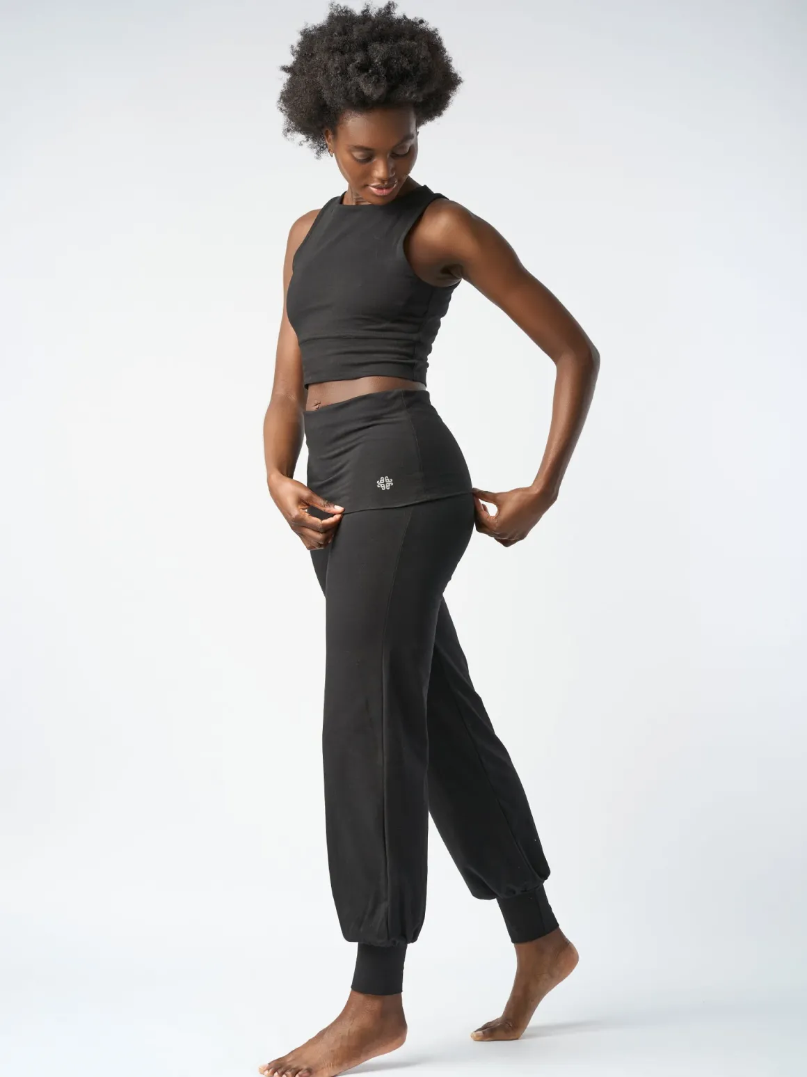 Aspire Harem Pants - Black