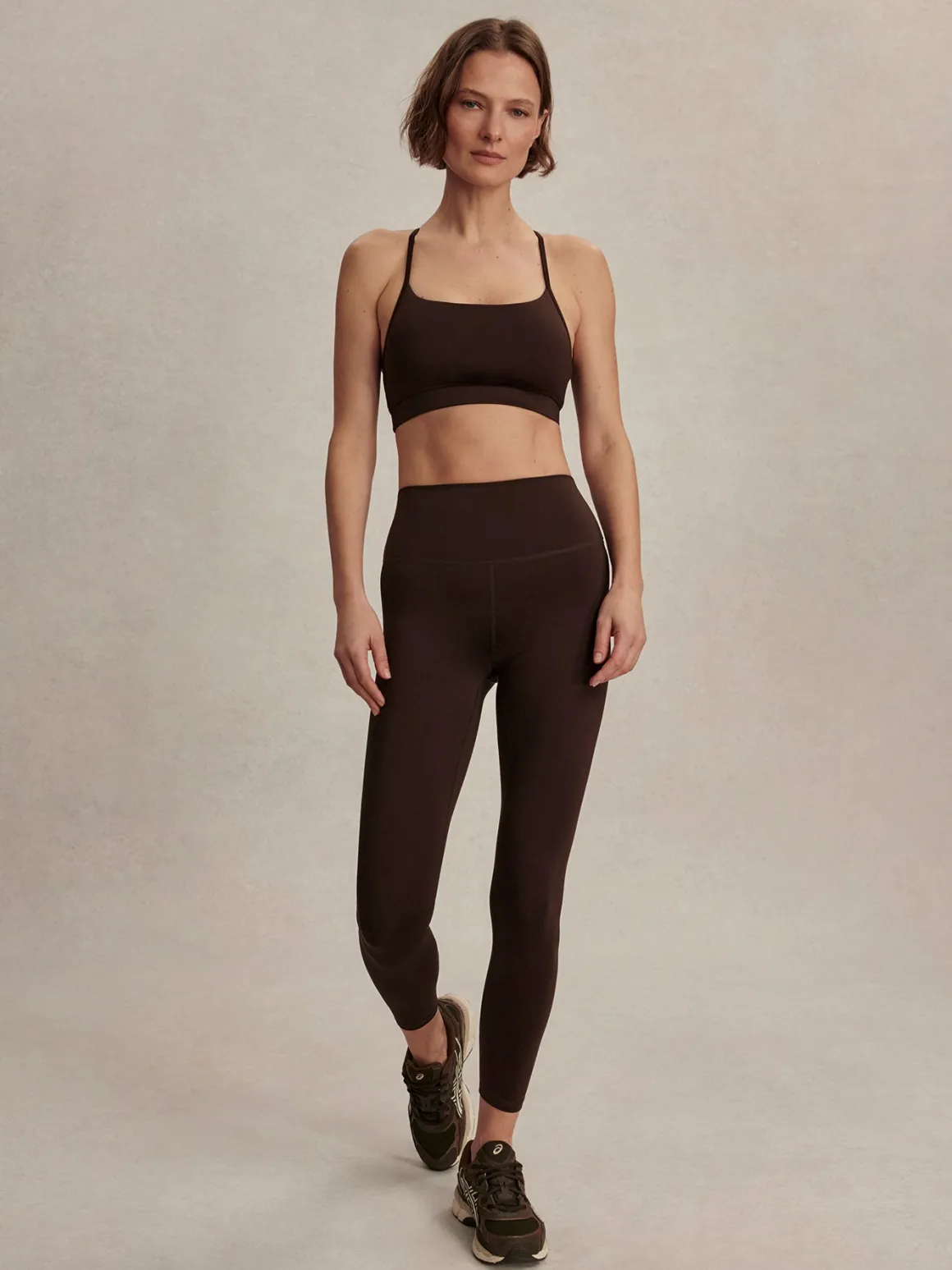 Assure High Rise Legging 25 - Coffee Bean