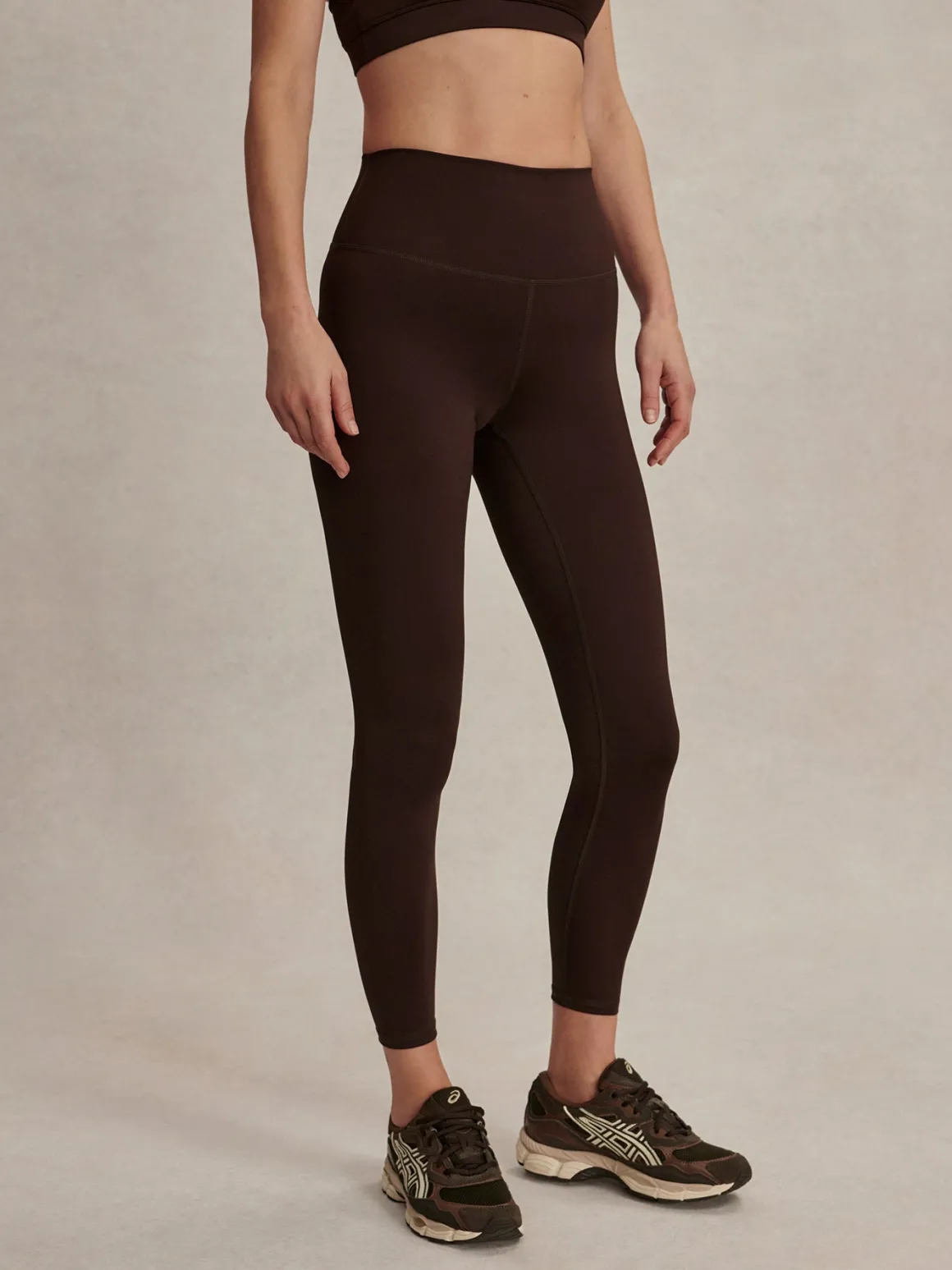 Assure High Rise Legging 25 - Coffee Bean