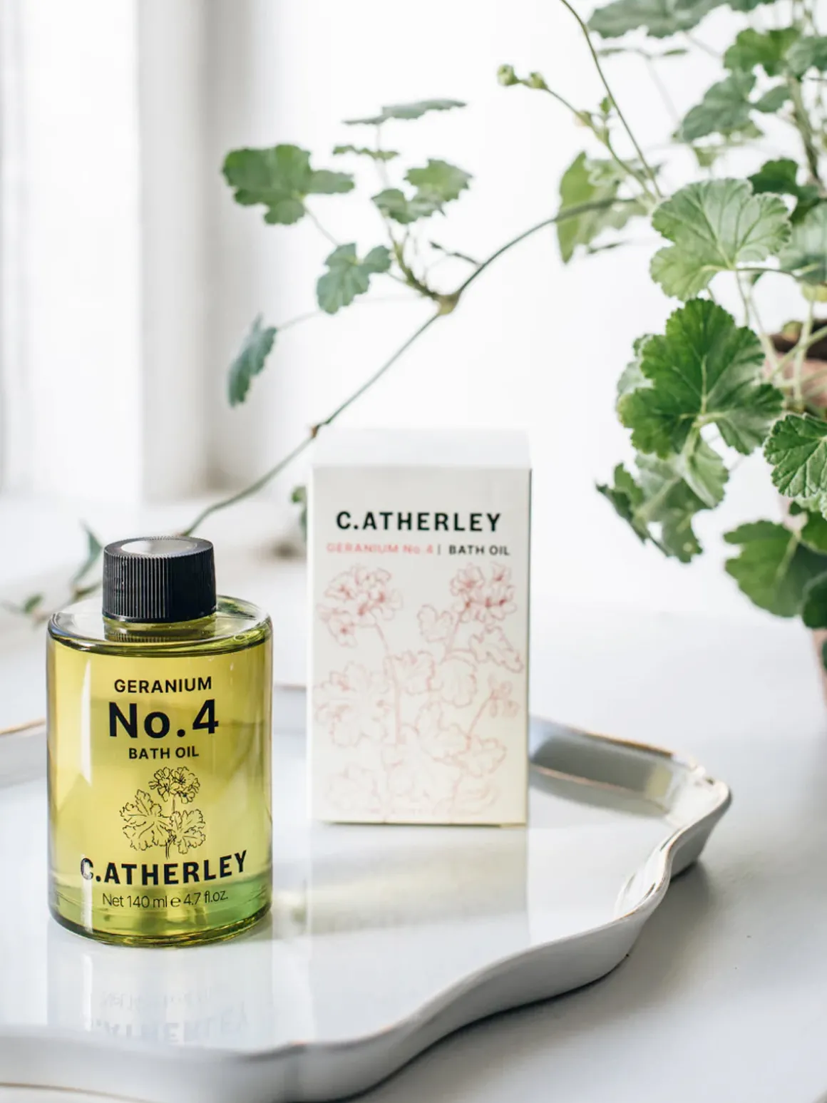 Bath Oil 140ml - Geranium No.4