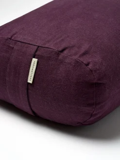 Brushed Organic Cotton Rectangular Bolster