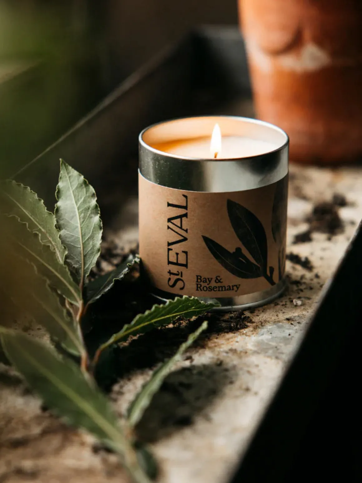 Candle Tin - Bay & Rosemary