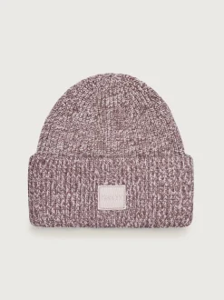 Carly Beanie - Taupe Flecked