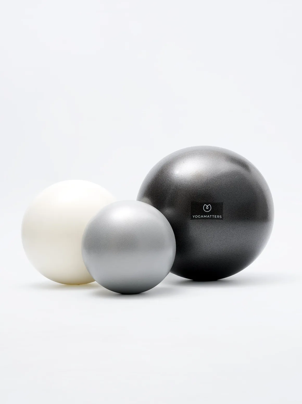 18cm Pilates Ball - Silver