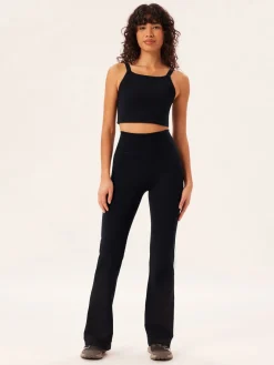 Compressive Flare Legging - Black