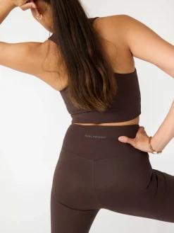 Compressive Flare Legging - Driftwood