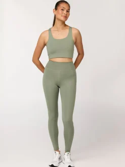 Compressive High-Rise Legging - Leaf