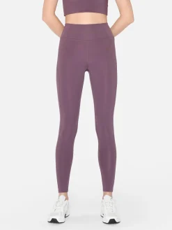 Compressive High-Rise Leggings - Dahlia