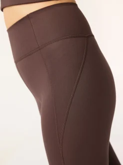 Compressive High-Rise Legging - Driftwood
