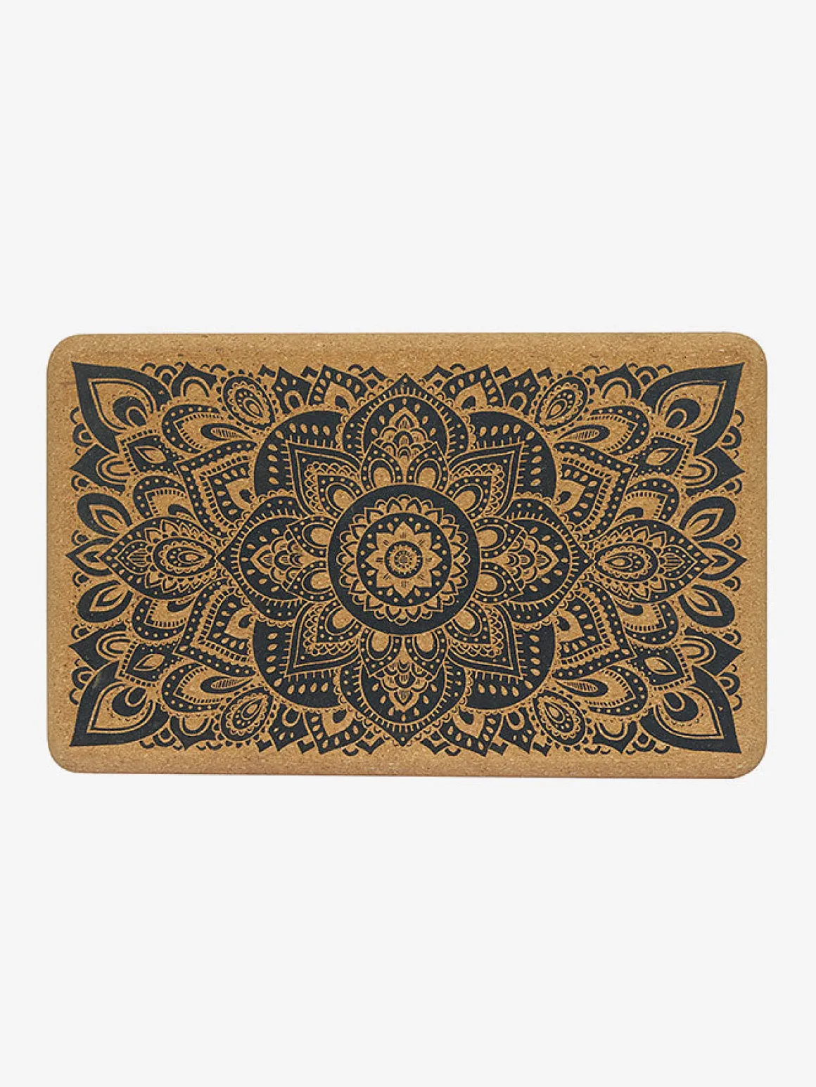 Cork Brick - Mandala Black