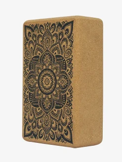 Cork Brick - Mandala Black