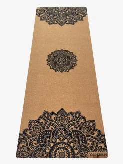 Cork Mat 3.5mm - Mandala Black