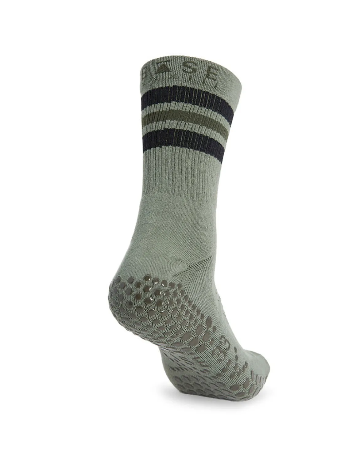 Crew Grip Socks - Olive Stripe
