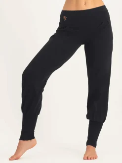 Dakini Harem Yoga Pants - Onyx Black