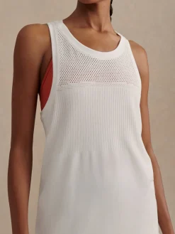 Dayna Seamless Tank - White