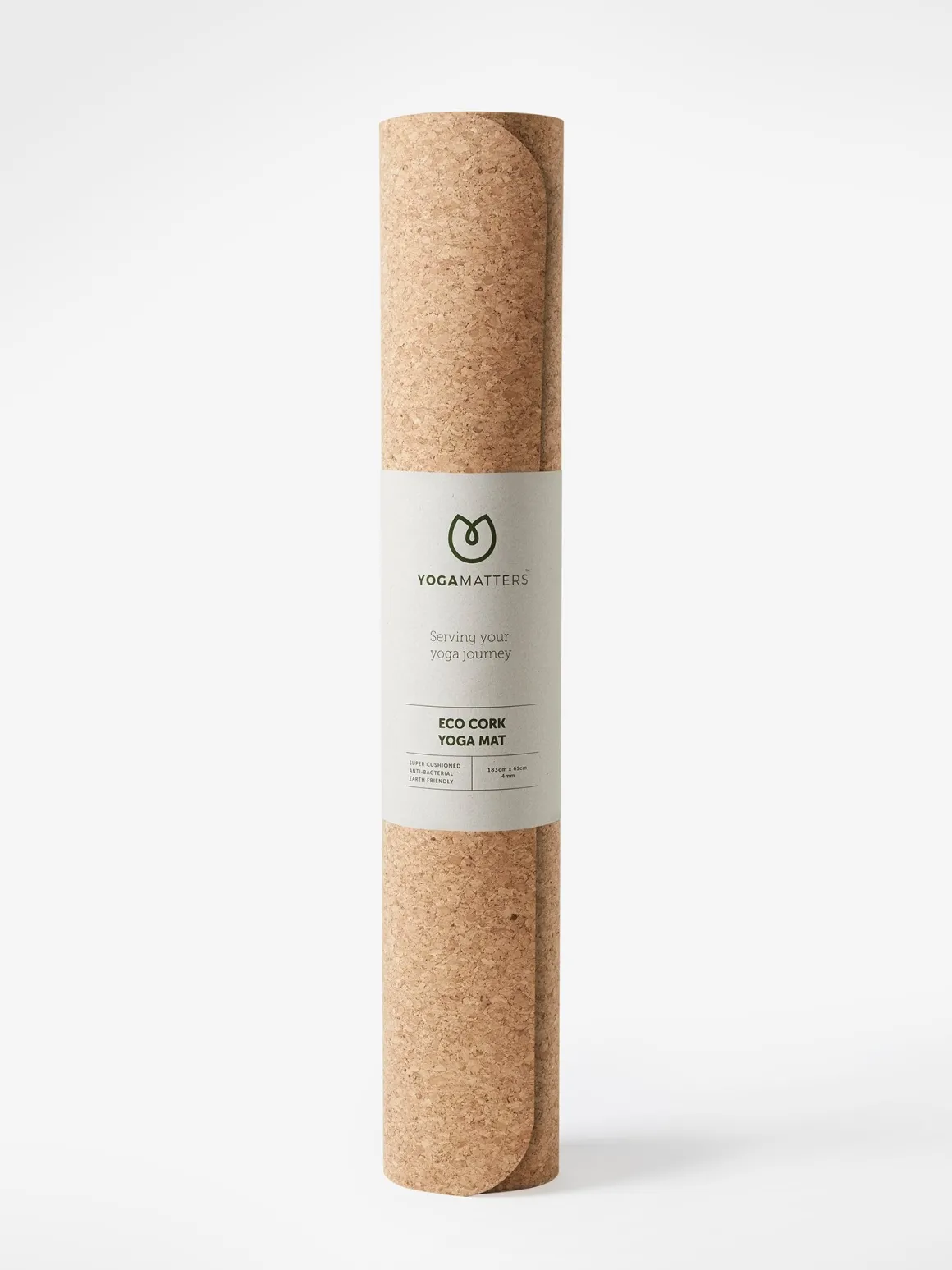 Eco Cork Yoga Mat - Green - Box of 6