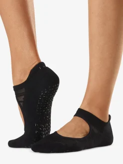 Emma Breeze Grip Socks - Ebony