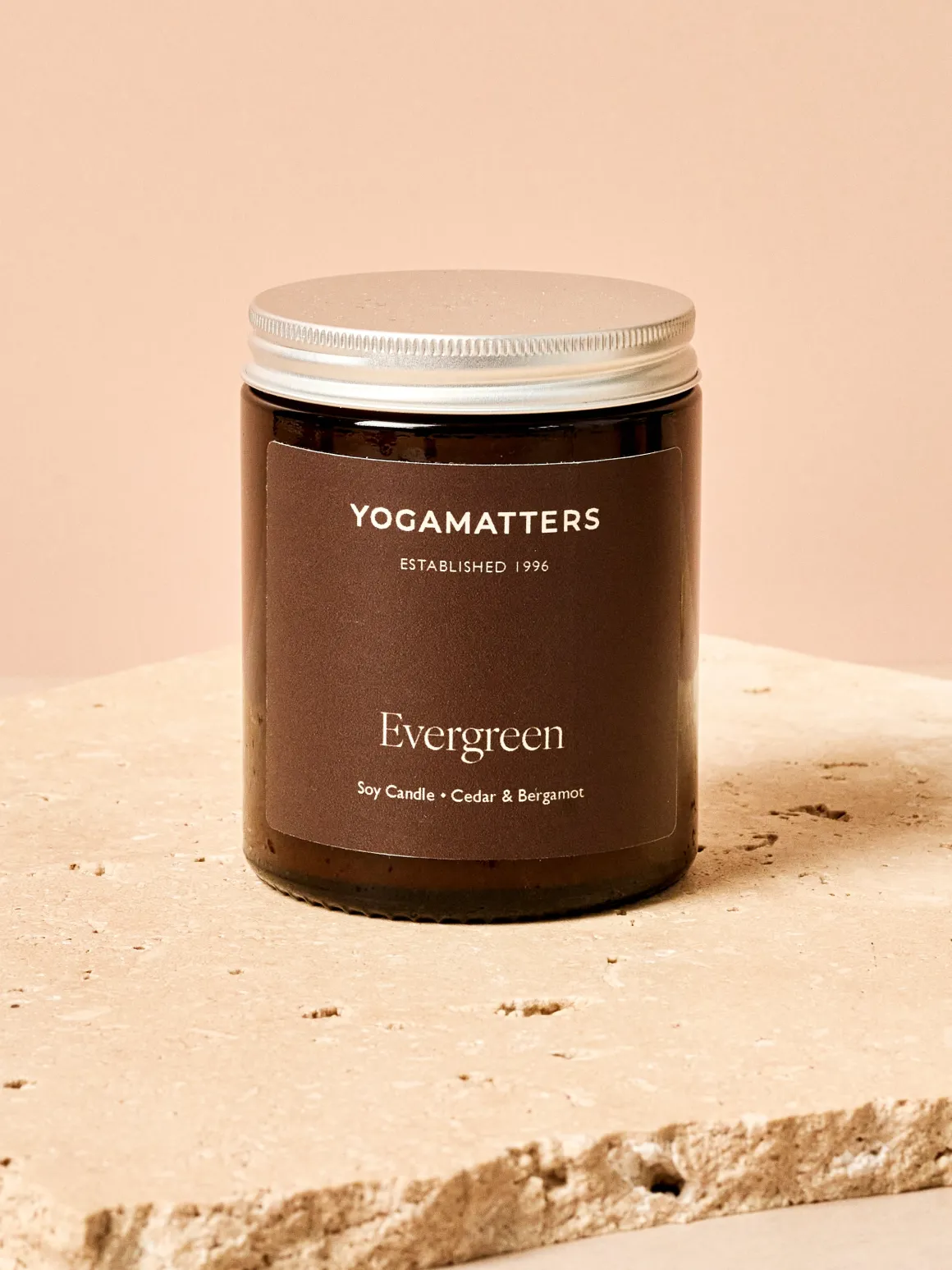 Evergreen Soy Candle 180ml - Cedar & Bergamot