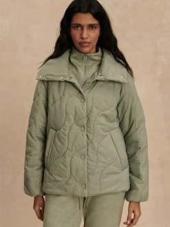 Fabia Quilted Jacket - Shadow