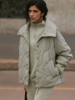 Fabia Quilted Jacket - Shadow