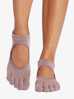 Full Toe Bellarina Grip Socks - Rosy