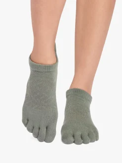 Full Toe Low Rise Grip Socks - Ivy Field