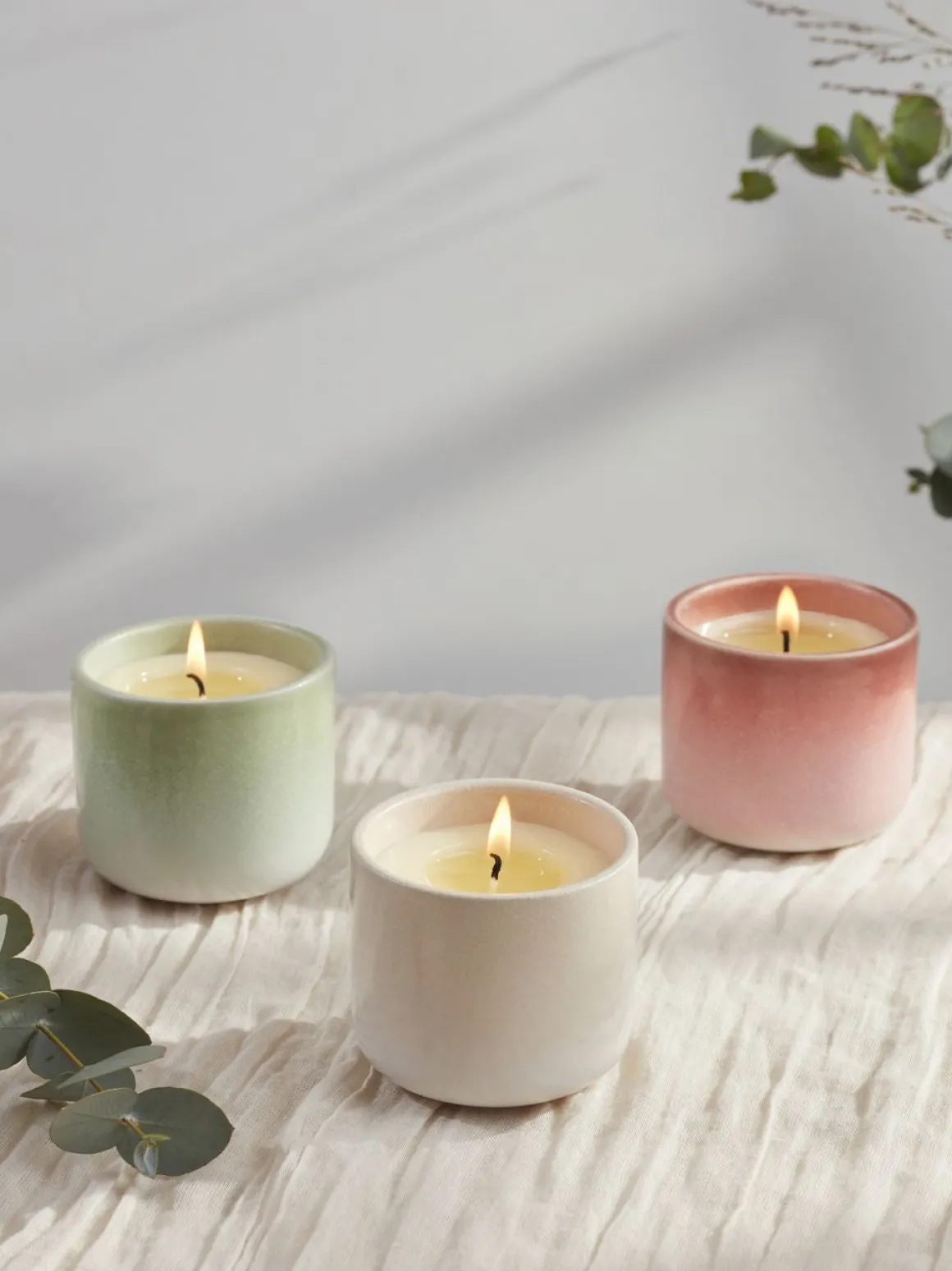 Garden Path Candle Pot - Orange Blossom