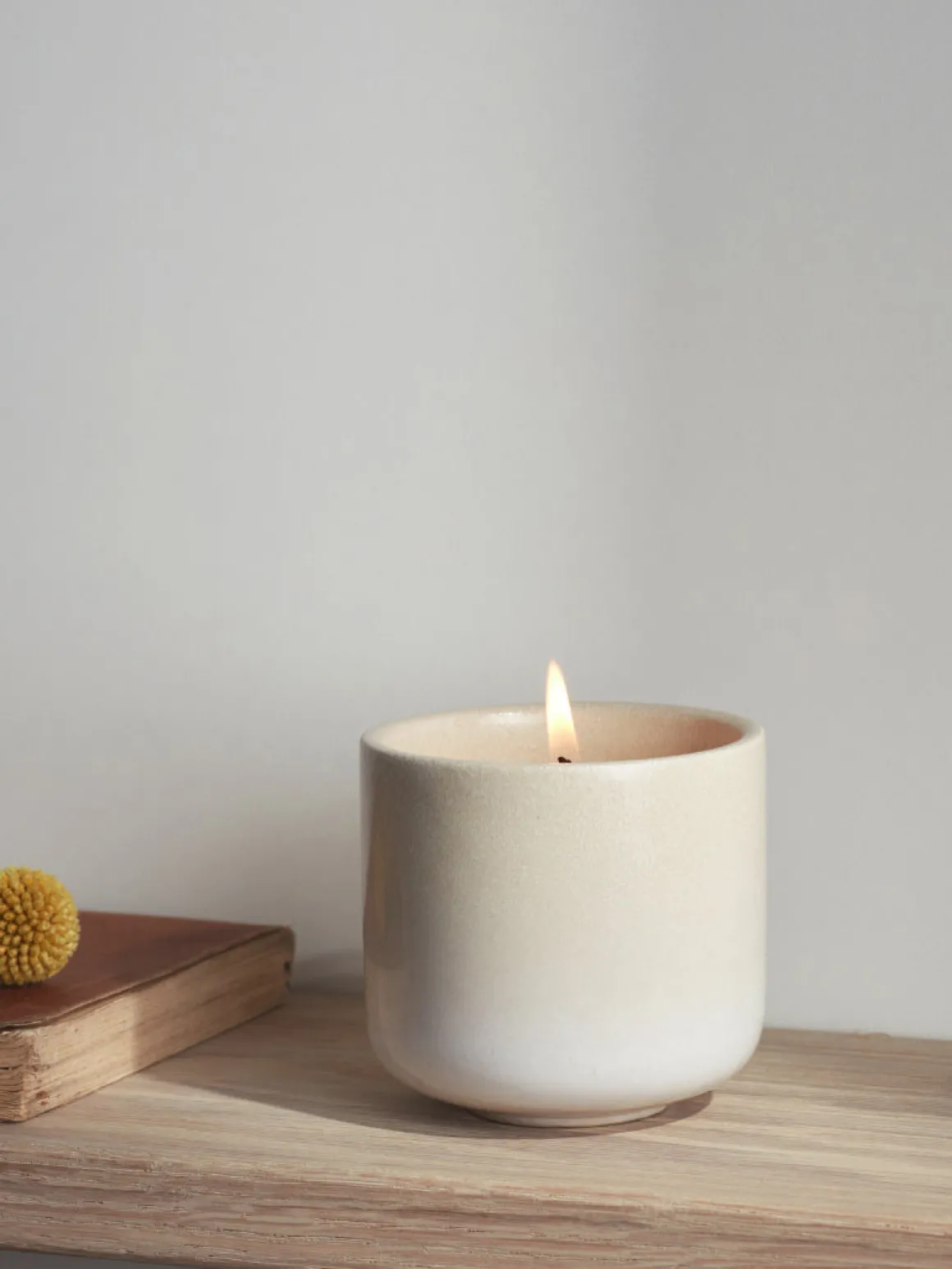 Garden Path Candle Pot - Orange Blossom