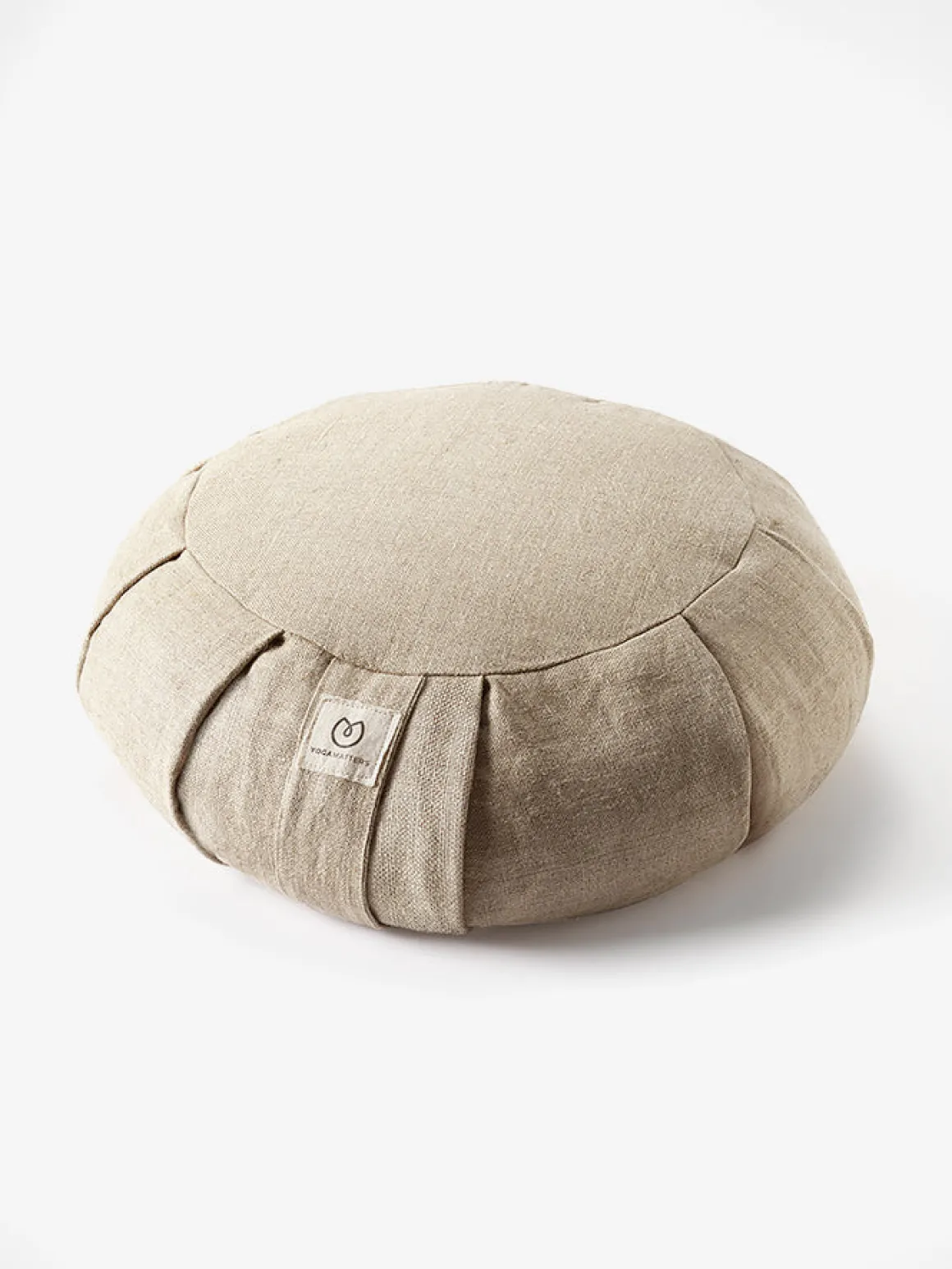 Hemp Buckwheat Zafu Meditation Cushion - Natural - Box of 5