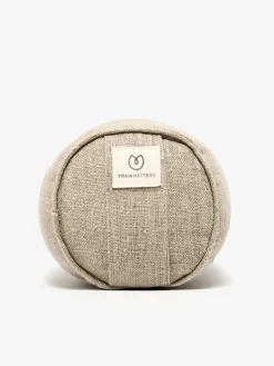 Hemp Mini Buckwheat Bolster - Natural