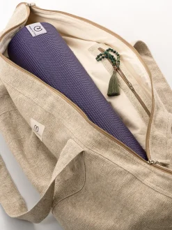 Hemp & Organic Cotton Carry All Kit Bag - Natural