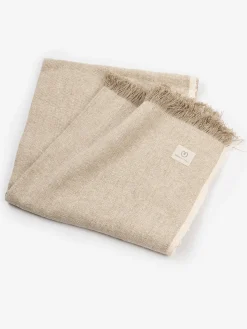 Hemp & Organic Cotton Yoga Blanket - Natural