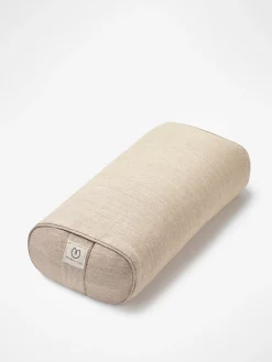 Hemp Small Rectangular Buckwheat Bolster - Natural