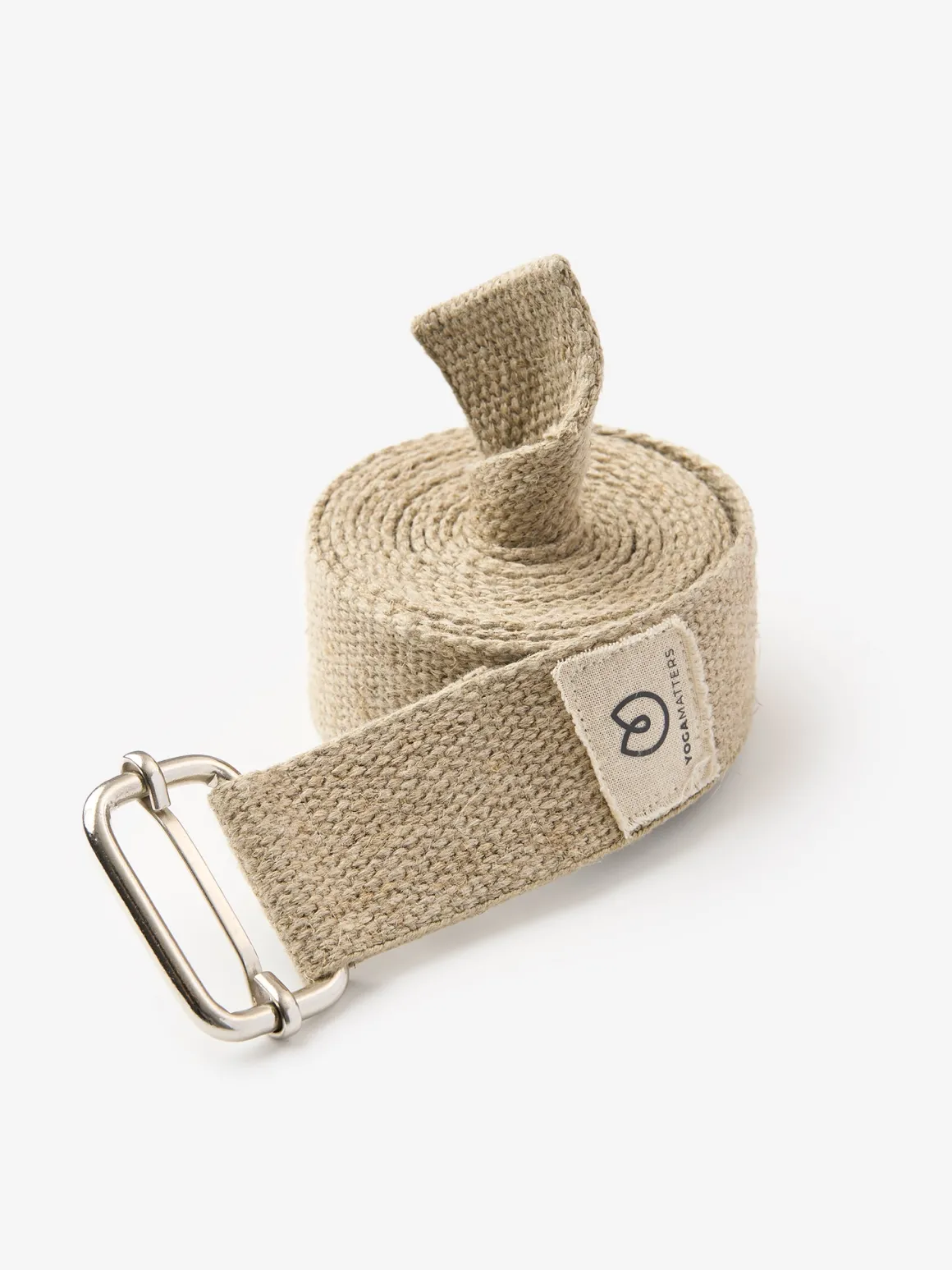 Hemp Yoga Belt - Natural