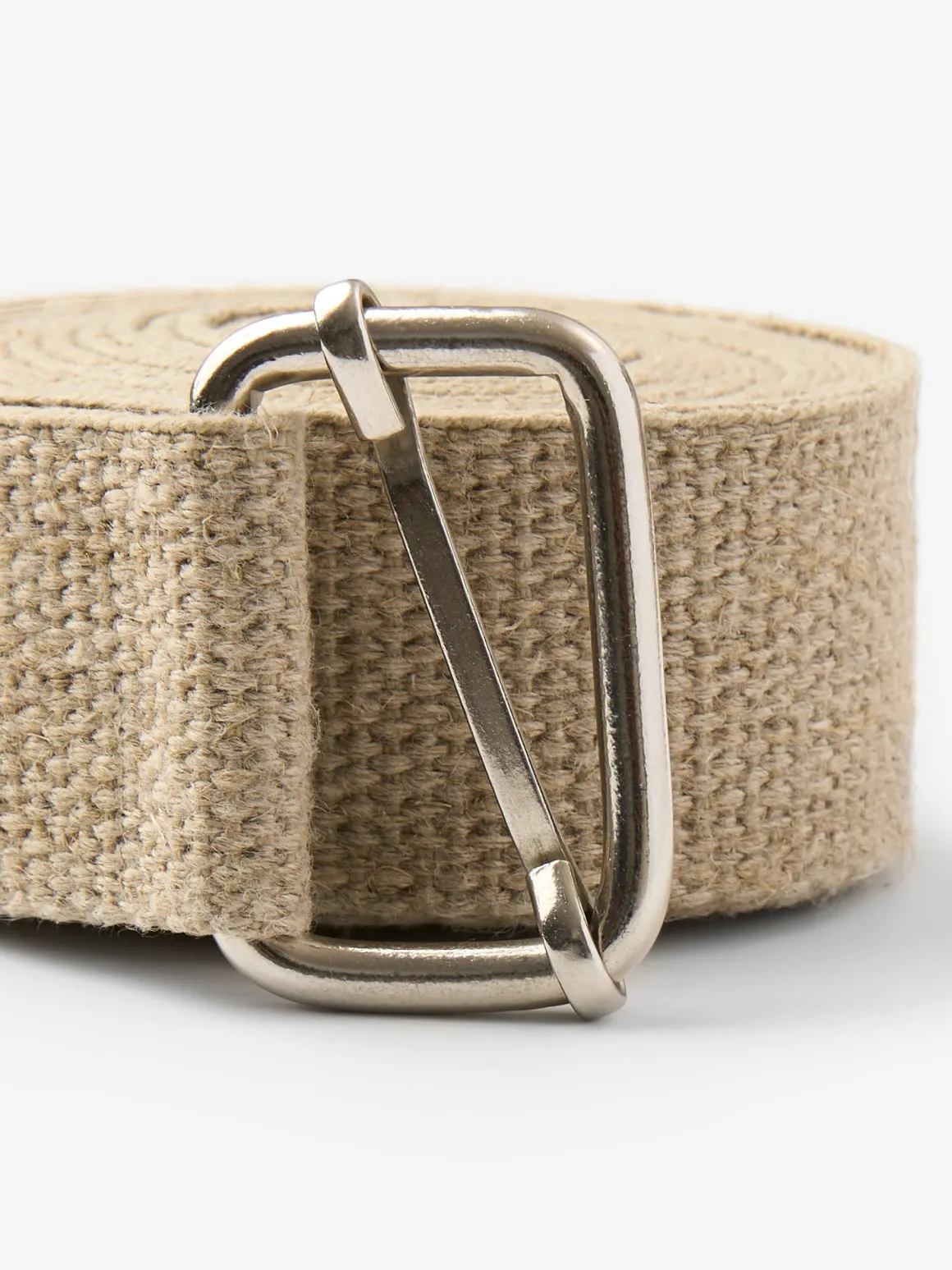 Hemp Yoga Belt - Natural