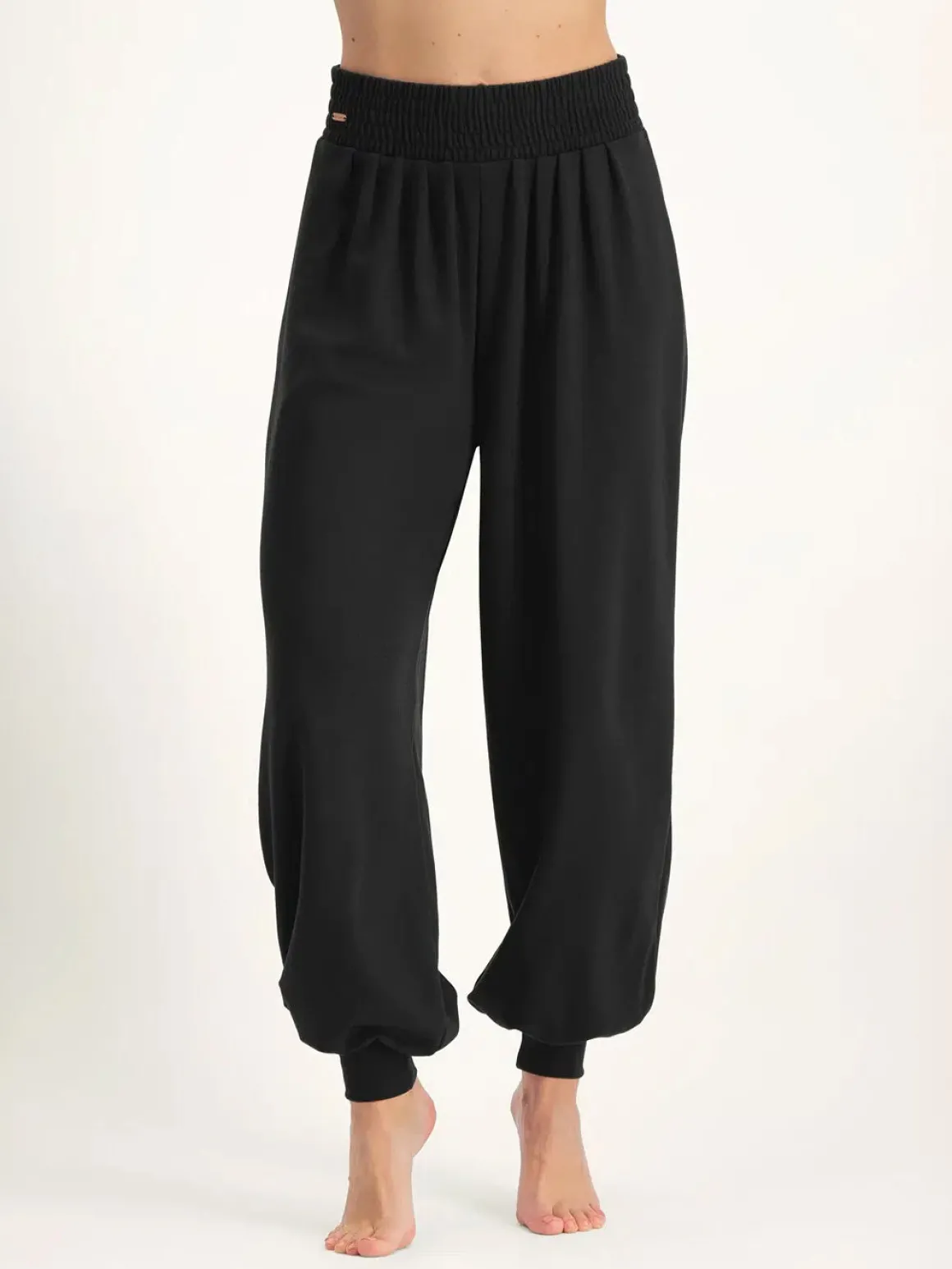 Jaya Harem Yoga Pants - Onyx Black