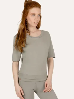 Kami Yoga Tee - Smoky Quartz