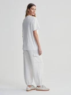 Leighton Boyfriend Tee - White