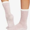 Lounge Grip Socks - Soft Blush - One Size