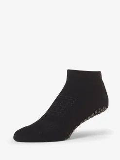 Low Rise Grip Socks - Black