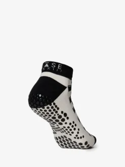 Low Rise Grip Socks - Checkers