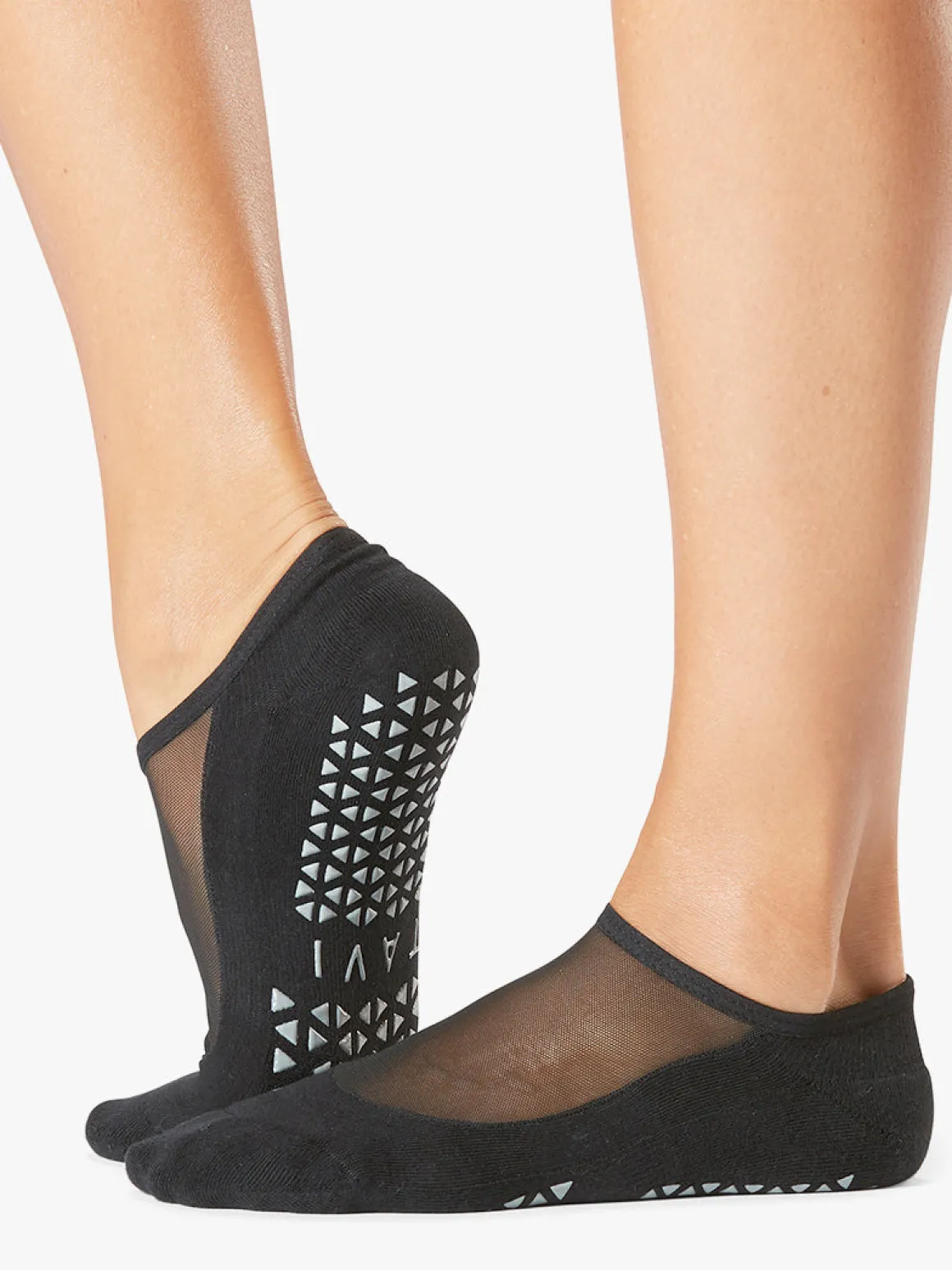 Maddie Grip Socks - Ebony
