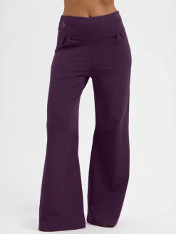 Maeve Wide Leg Yoga Pants - Bloom