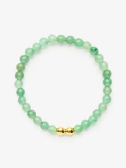 Mala Bead Bracelet - Green Aventurine